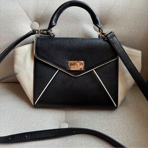 Kate Spade Laurel Wesley Place satchel envelope bag detachable shoulder strap